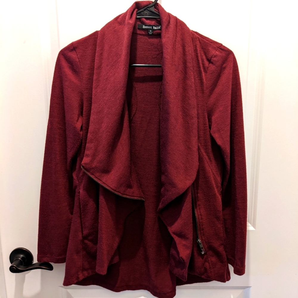 Sweet Rain zip-up jacket, size S
